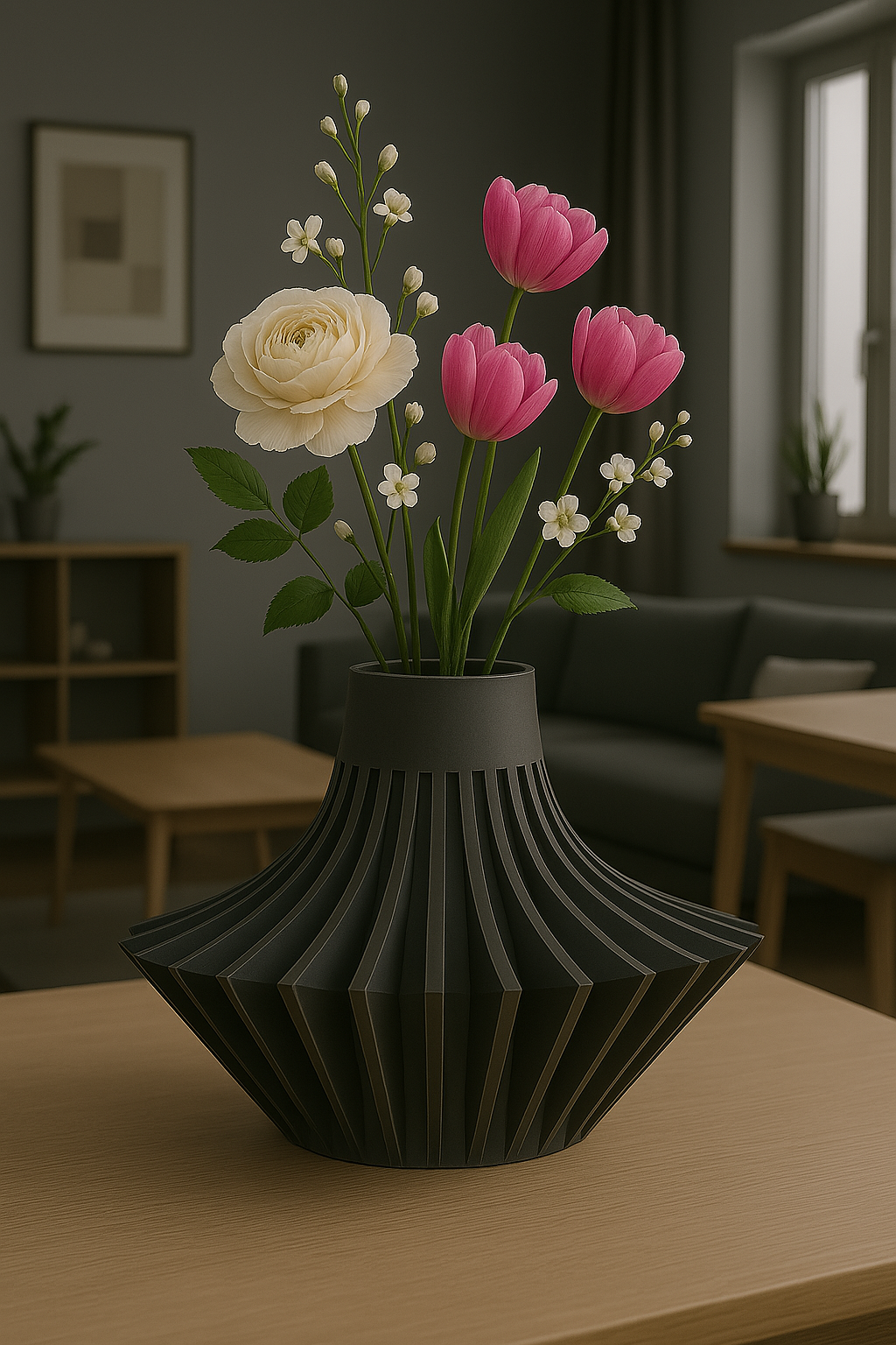 Vase „Yin“ – zeitlose Eleganz in moderner Form