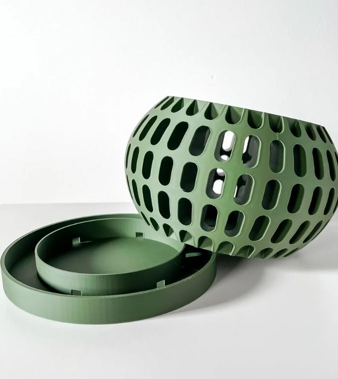 Brex 3D Orchideen-Pflanztopf – Belüftetes Design trifft moderne Formgebung