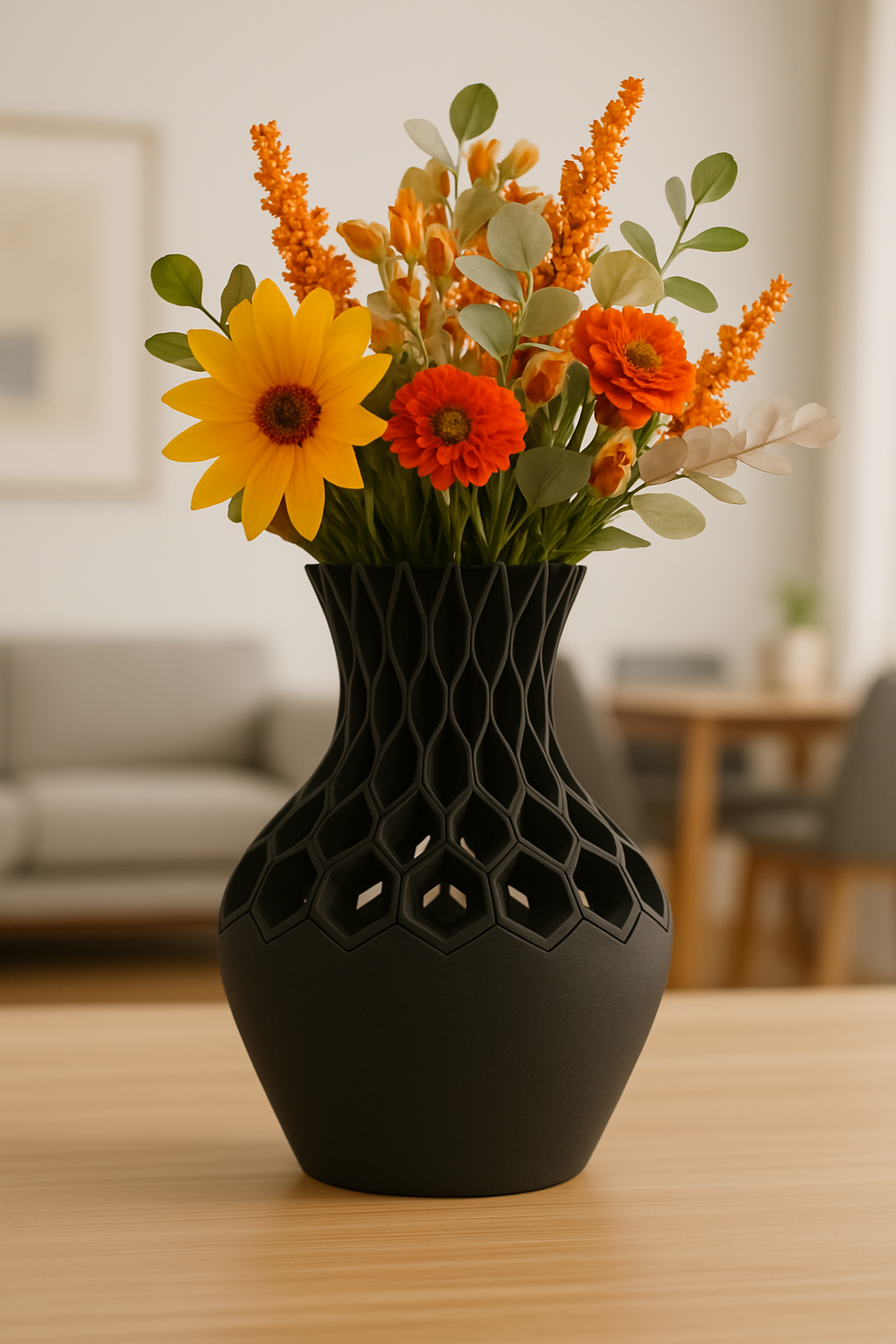 Vase „Hexa“ – Design trifft auf Struktur