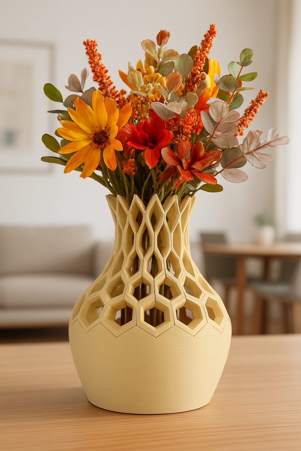 Vase „Hexa“ – Design trifft auf Struktur