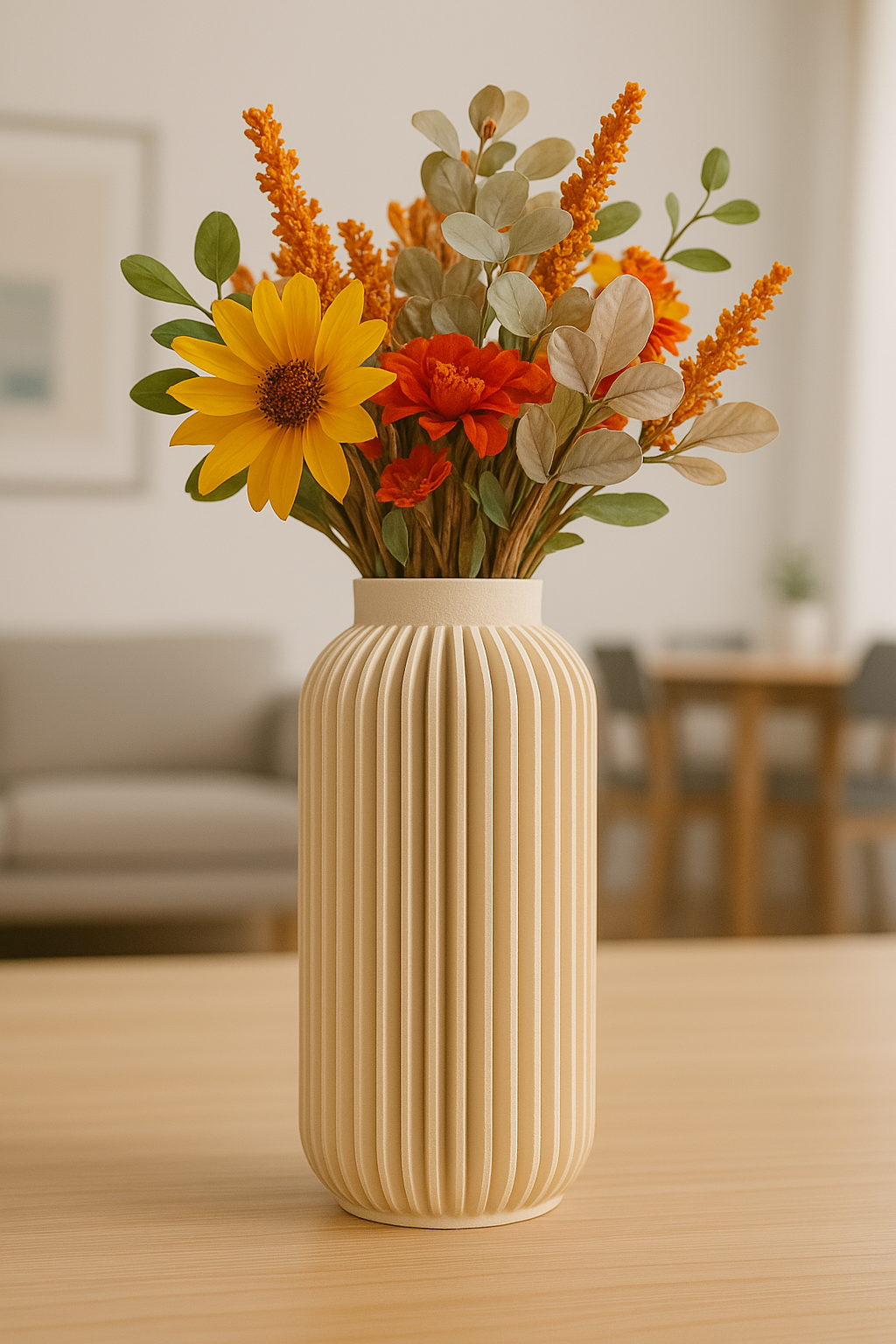 Vase „Yao“ – Eleganz in Struktur