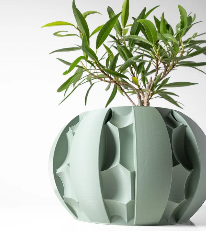 Der Erna – Skulpturale Eleganz trifft 3D-Pflanzenkultur