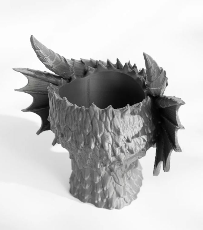 Drachen Pflanztopf – Mystik trifft modernes 3D-Design