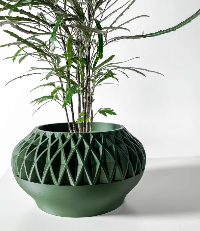 Ersos 3D Pflanztopf – Dynamik trifft Design