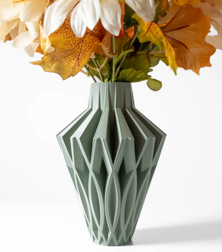 Vase „Javero-Vase“ – Geometrische Eleganz mit Tiefenwirkung