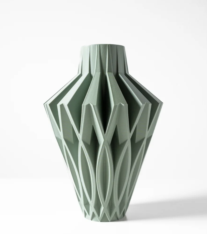 Vase „Javero-Vase“ – Geometrische Eleganz mit Tiefenwirkung