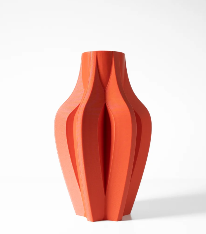 Vase „Kasia-Vase“ – Geometrische Eleganz in fließender Form