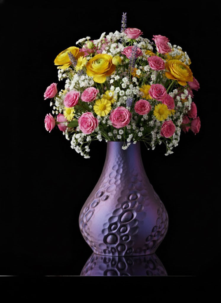 Vase „Pearl Flower Vase" – Eleganz in Struktur