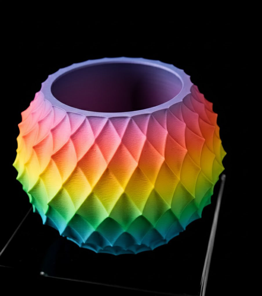 Diamond Planter Pot – Facettenreiches 3D-Design für moderne Pflanzeninszenierung