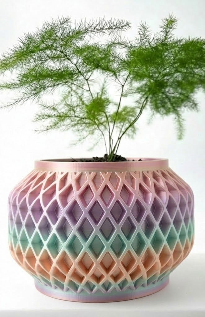Orto 3D Pflanztopf – Architektur in Pflanzenform