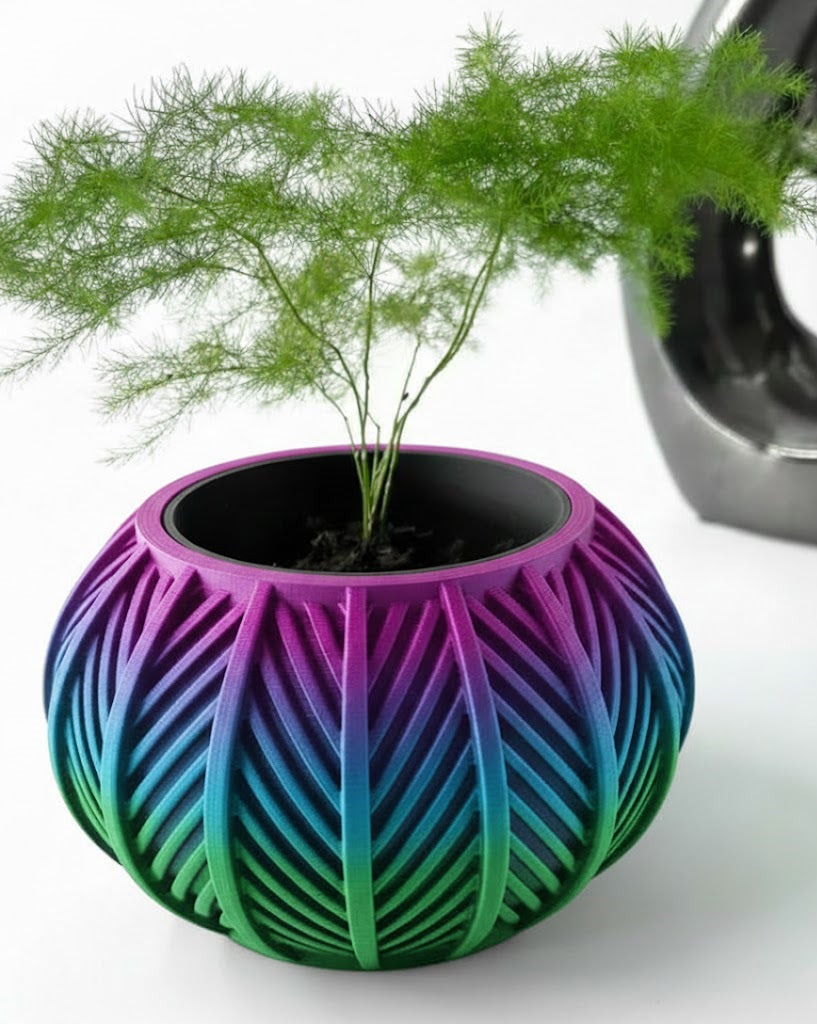Lorv 3D Pflanztopf – Geflecht in Perfektion