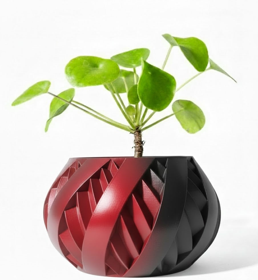 Der Silvo – 3D-Pflanztopf mit spiralförmiger Dynamik