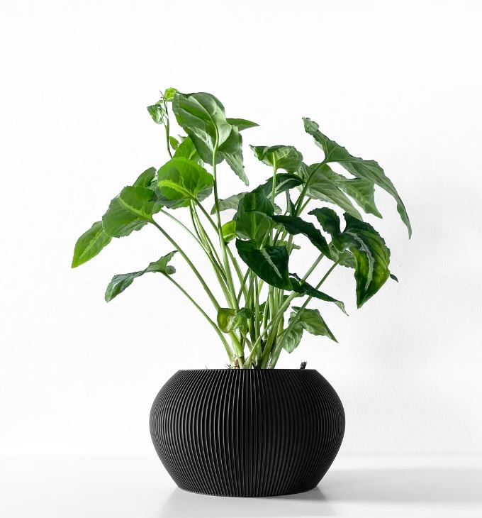 Melfi Pflanztopf – Zeitlose Eleganz in Linienform