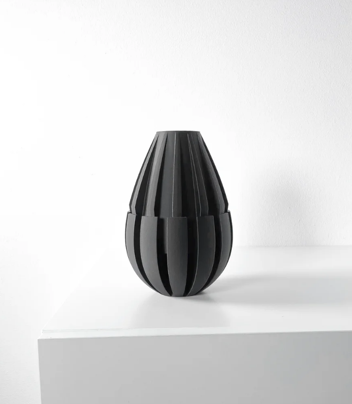 Vase „Mivox“ – Organische Form trifft moderne Struktur