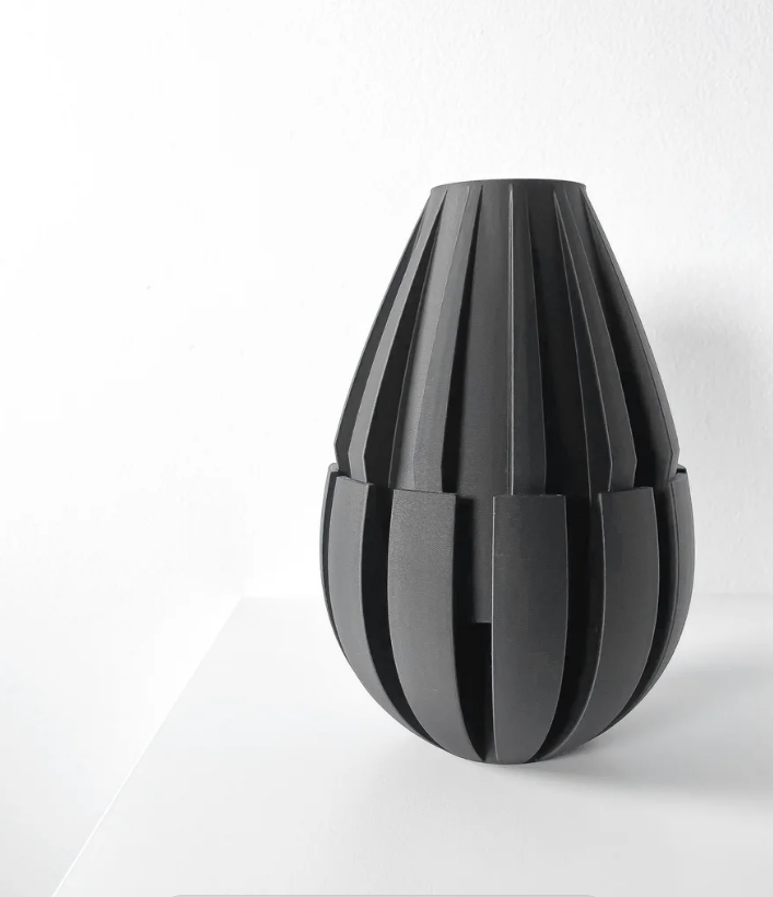 Vase „Mivox“ – Organische Form trifft moderne Struktur