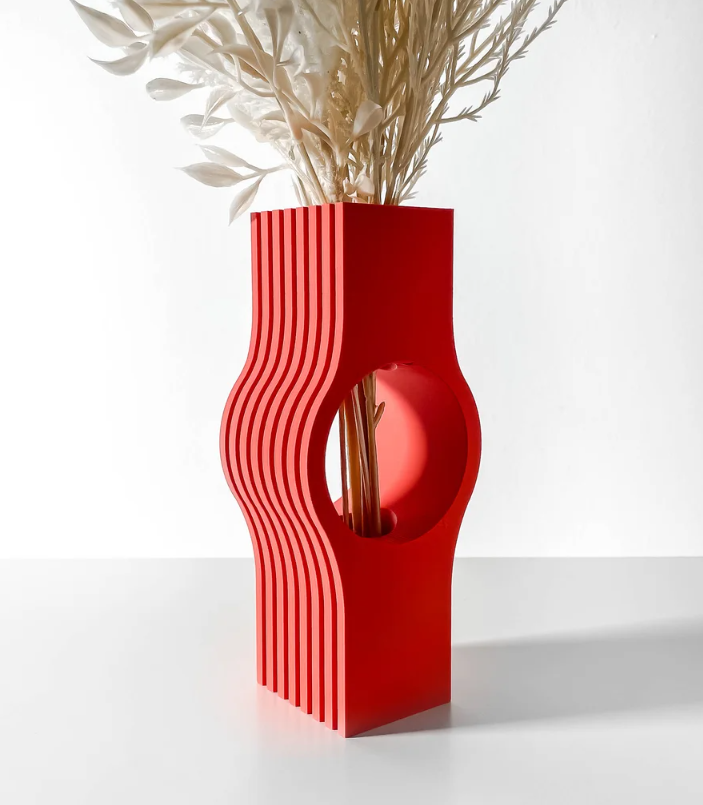Vase „Nallo-Vase“ – Architektur trifft Eleganz