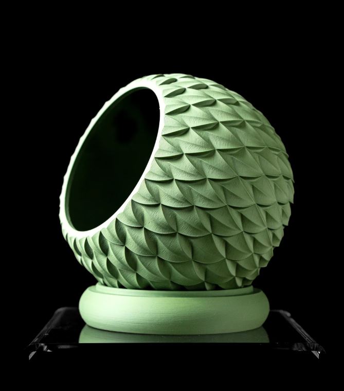 Scale – Der 3D Pflanztopf mit Schuppenstruktur und skulpturaler Eleganz