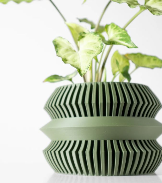 Uldol Pflanztopf – 3D-Design mit architektonischer Tiefe