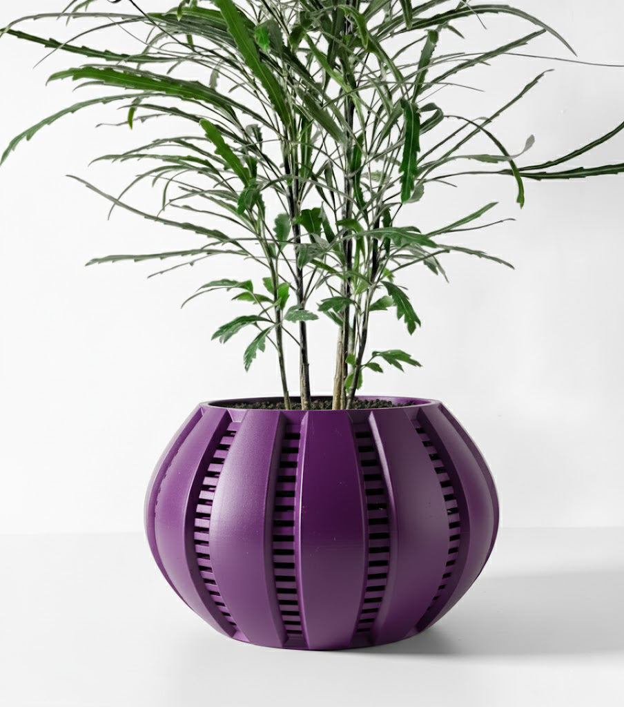 Balu 3D Pflanztopf – Modernes Design trifft strukturierte Eleganz