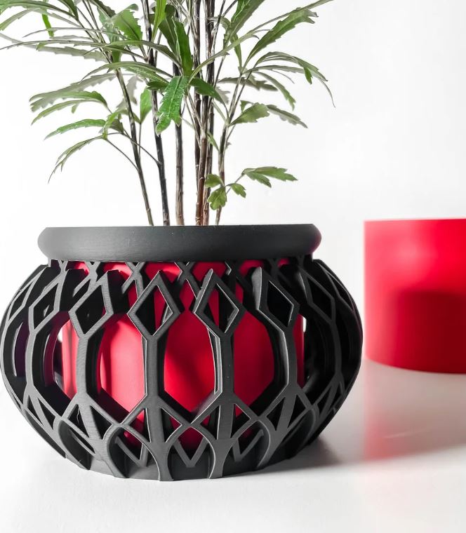 Vyre 3D Orchideen-Pflanztopf – Design trifft Funktion für deine Lieblingspflanzen