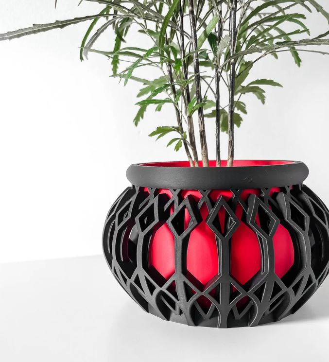 Vyre 3D Orchideen-Pflanztopf – Design trifft Funktion für deine Lieblingspflanzen