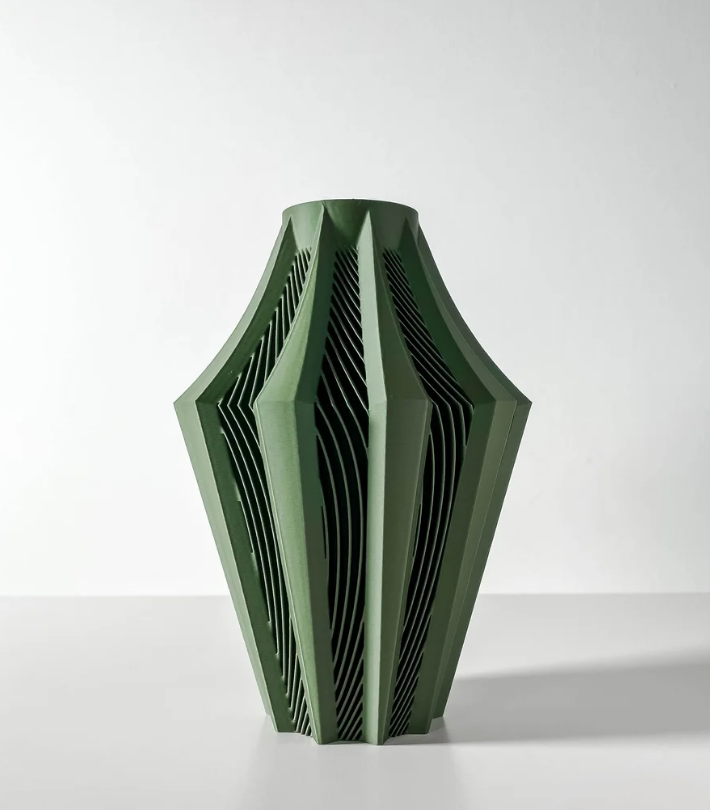 Vase „Walo-Vase“ – Geometrische Finesse trifft futuristisches Design