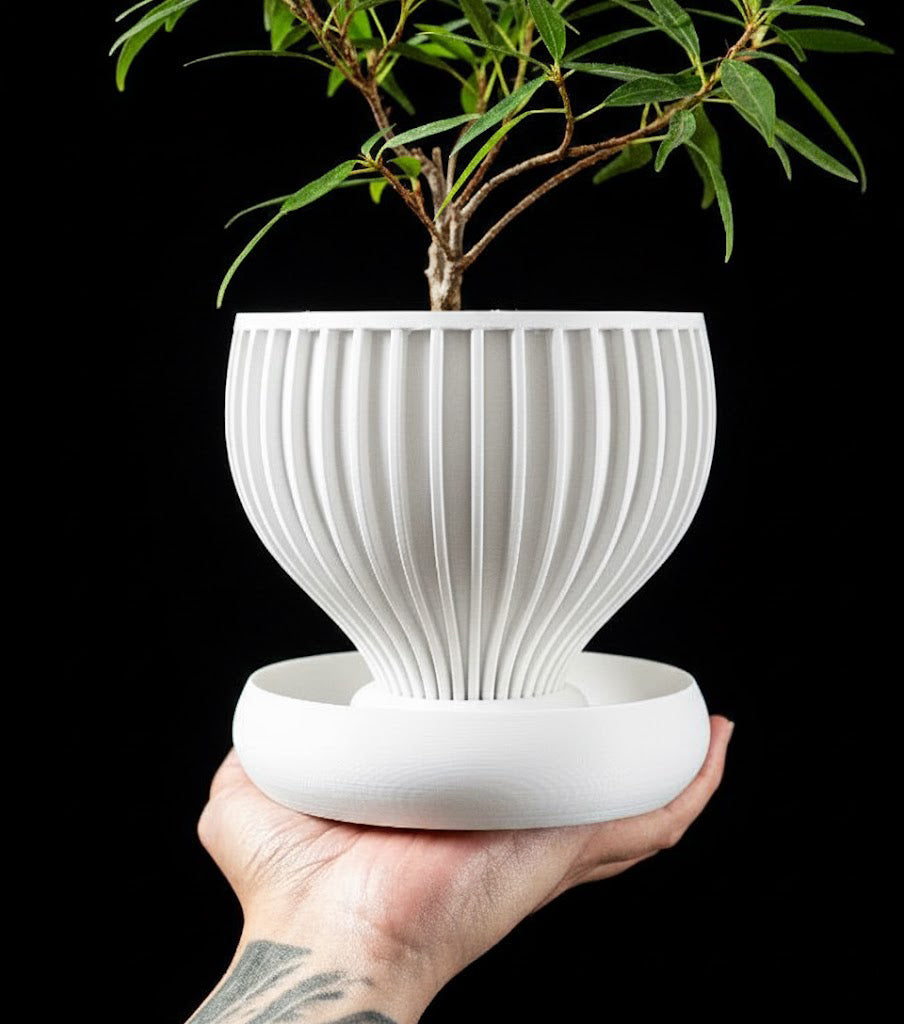 Yin 3D Pflanztopf – Design trifft auf Balance