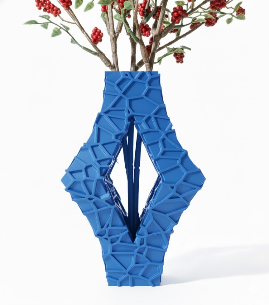 Vase „Avari-Vase“ – Geometrie trifft auf Eleganz
