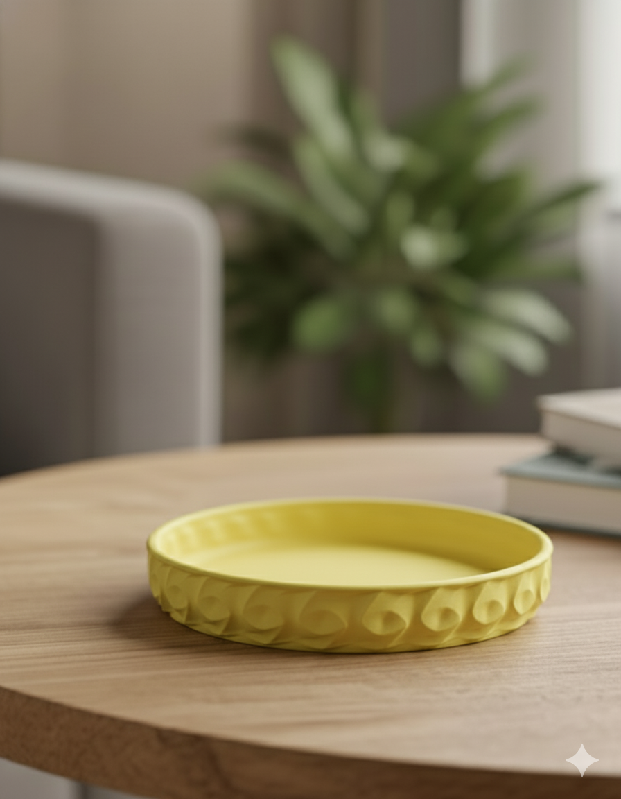 Pflanztopfuntersetzer Hexa – geometrisch, modern, zeitlos