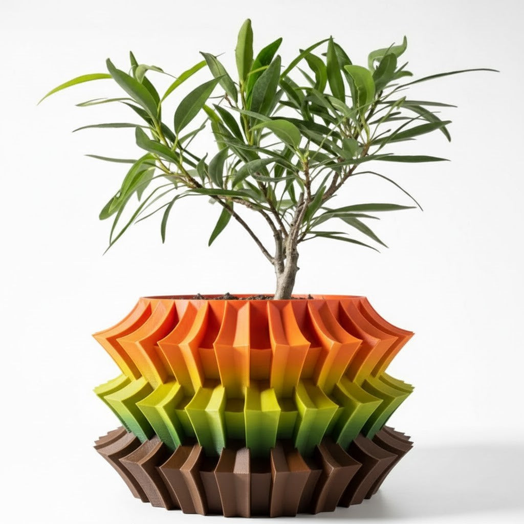 Der Jori – Dynamischer 3D-Pflanztopf mit architektonischem Charakter