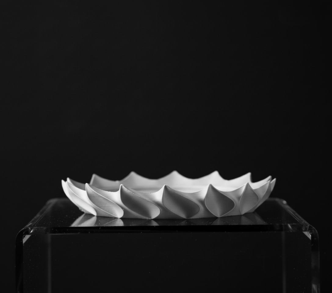 "Gedrehter" Untersetzer – Funktion trifft auf Design