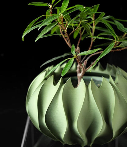 Abyssal Planter Pot 3D-Pflanztopf die organische Wellen-Schale