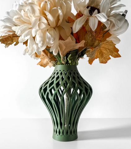 Vase „Alano-Vase“ – Eleganz im modernen Gitterdesign