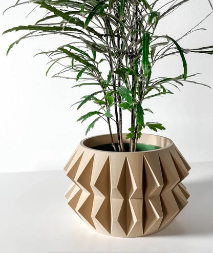 Almin 3D Pflanztopf – Geometrische Eleganz in Vollendung