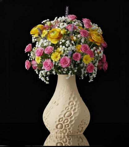 Vase „Pearl Flower Vase" – Eleganz in Struktur