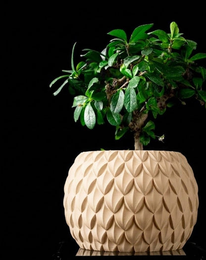 Scale – Der 3D Pflanztopf mit Schuppenstruktur und skulpturaler Eleganz