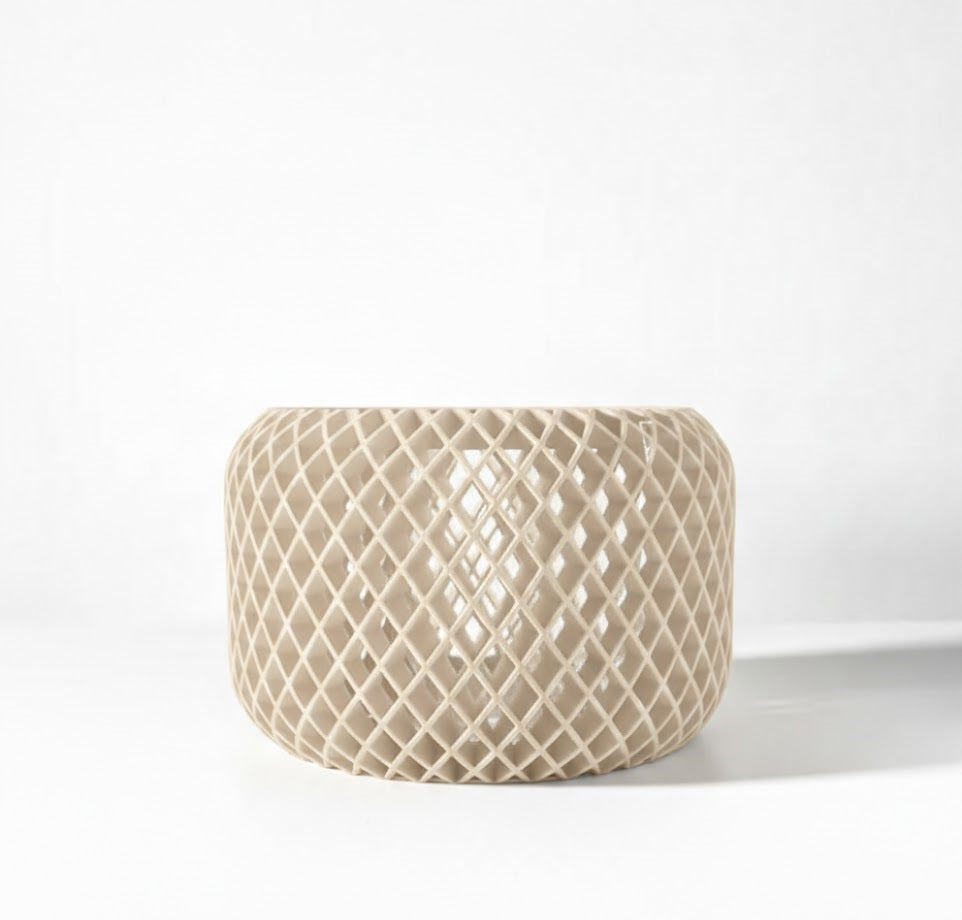 Ravik Pflanztopf – Technisch inspirierter 3D-Orchideentopf mit Mesh-Struktur