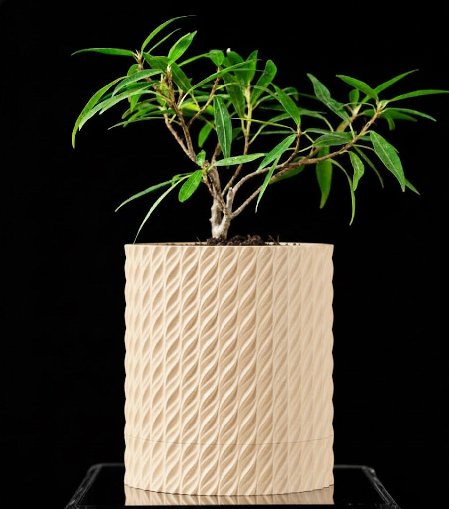 Flow Planter – Der spiraldynamische 3D-Pflanztopf