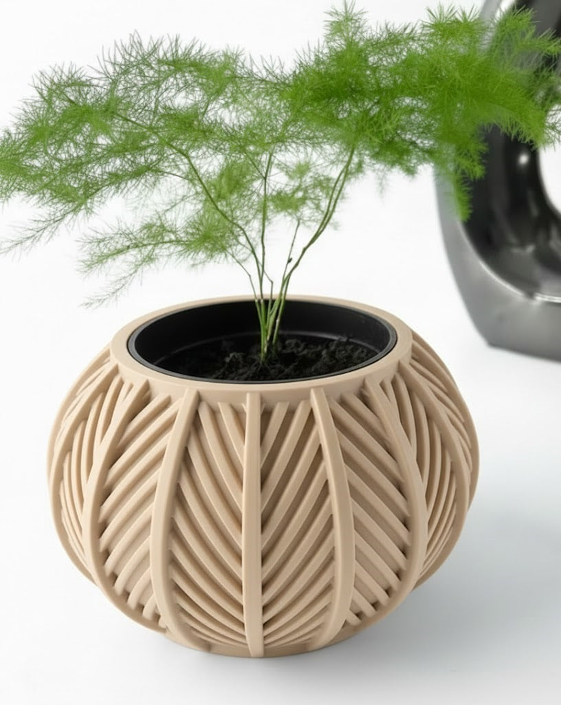 Lorv 3D Pflanztopf – Geflecht in Perfektion