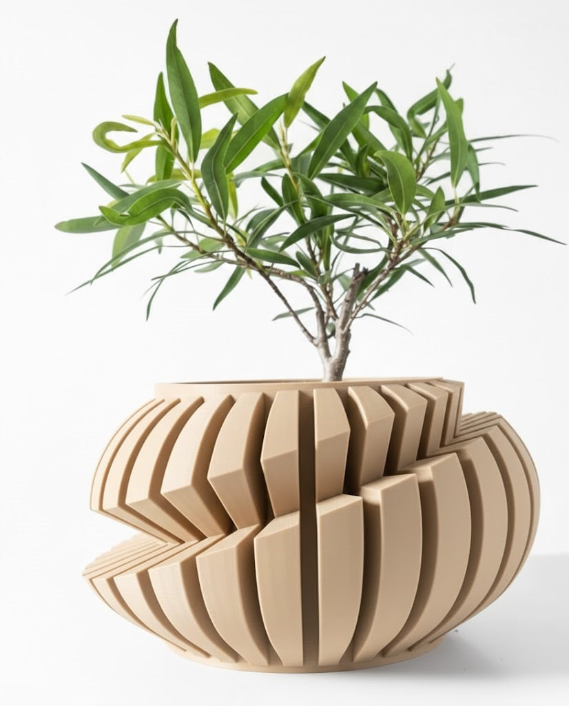 Luxira Planter Pot V2 – Ausdrucksstarkes 3D-Design trifft Pflanzenästhetik