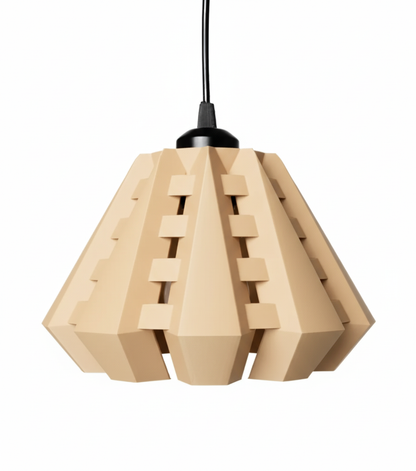 "Aniko" – Moderne 3D-gedruckte Pendelleuchte
