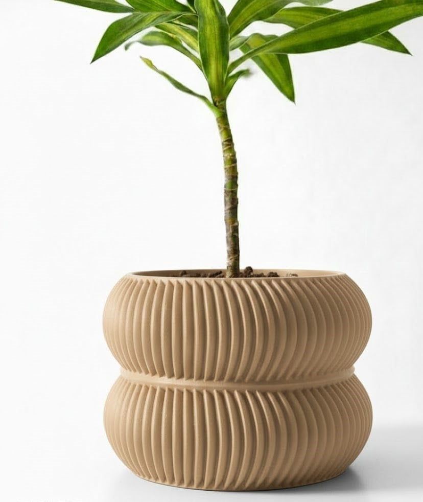 Miko – Der minimalistisch-dynamische 3D-Pflanztopf mit Charakter