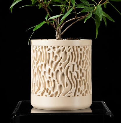 Grove – Der 3D-Pflanztopf im organischen Wurzel-Design