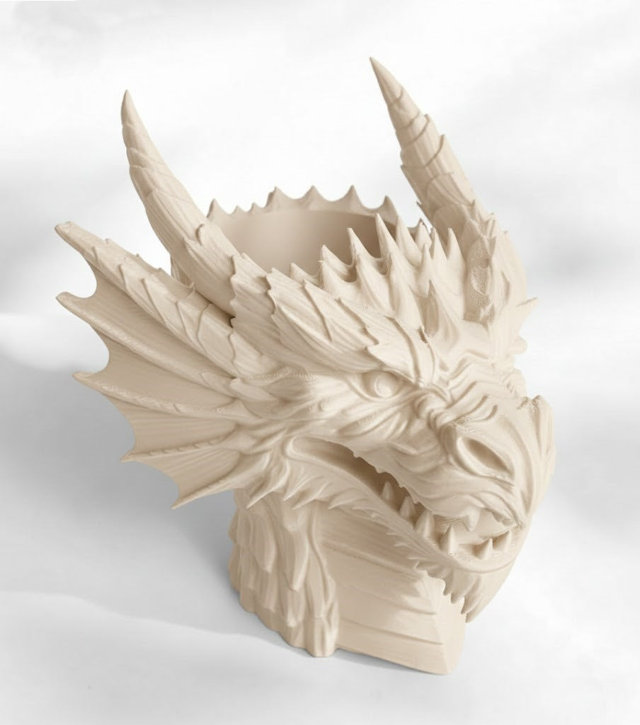 Drachen Pflanztopf – Mystik trifft modernes 3D-Design