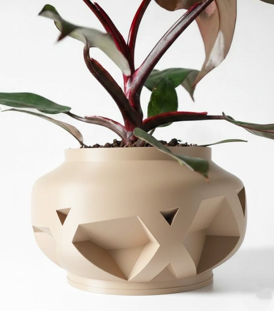 3D Pflanztopf „Nomio“ – Geometrie in perfekter Harmonie