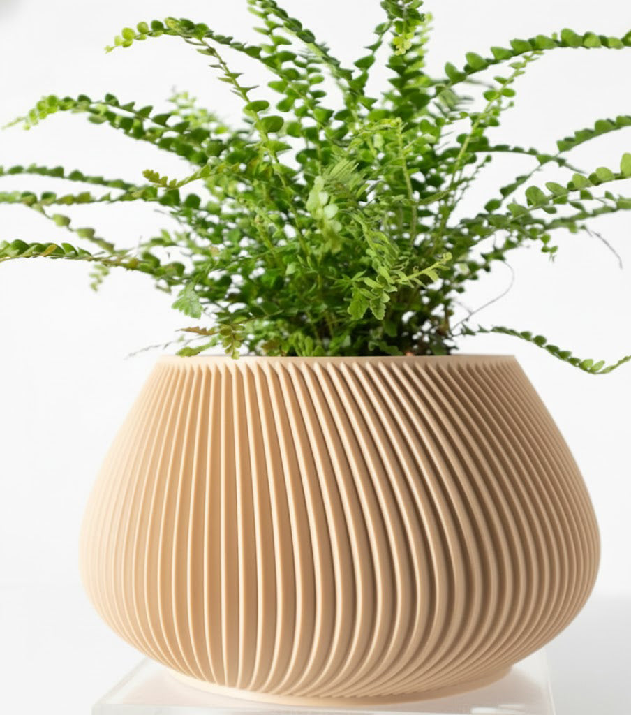 Davi Pflanztopf – Minimalistische Raffinesse in 3D