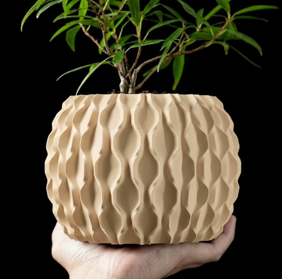 Kettenpflanzer – Organische Struktur trifft 3D-Design