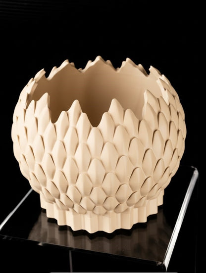 Drachenschuppen Pflanztopf – Majestätisches Design für deine Pflanzen