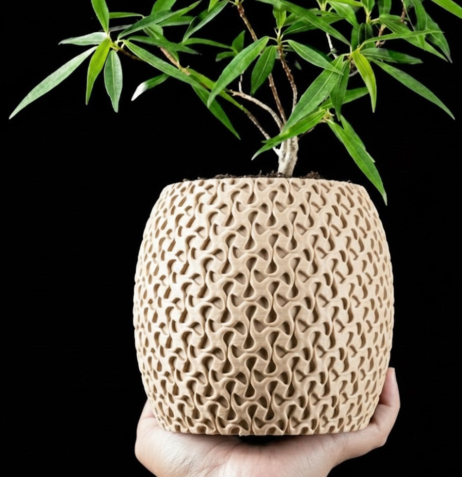 Ringa Pflanztopf – organische 3D-Ästhetik für moderne Räume