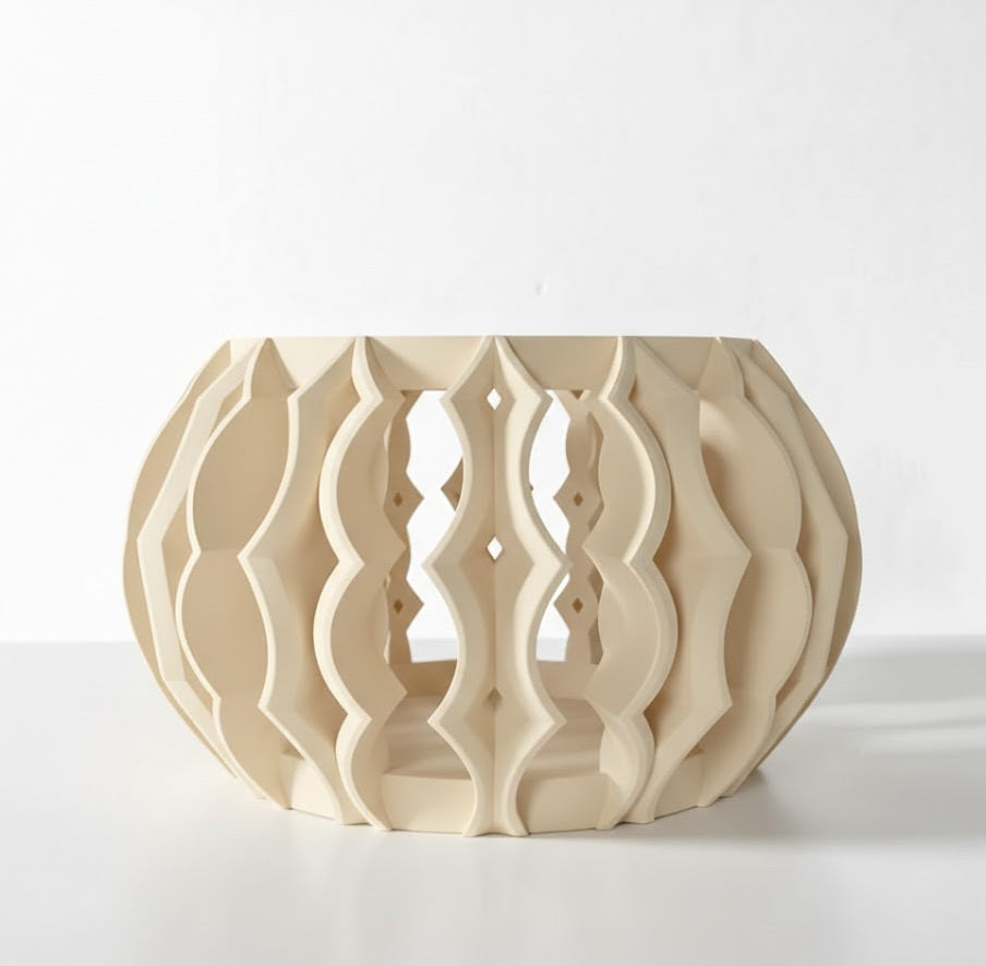 Luvo 3D Orchideen-Pflanztopf – Skulpturale Leichtigkeit trifft Funktion